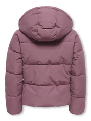 Winterjacke aus recycelten Polyester - Rose Brown - Rosa