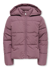 Winterjacke aus recycelten Polyester - Rose Brown - Rosa