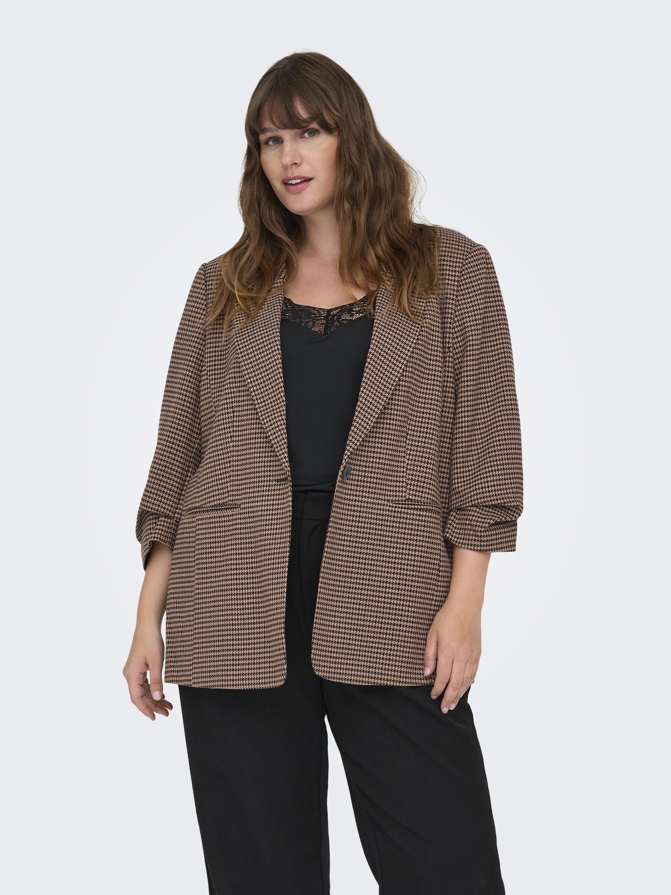 Blazer mit 3/4 Arm - Decadent Chocolate/NOMAD & TOA - Braun