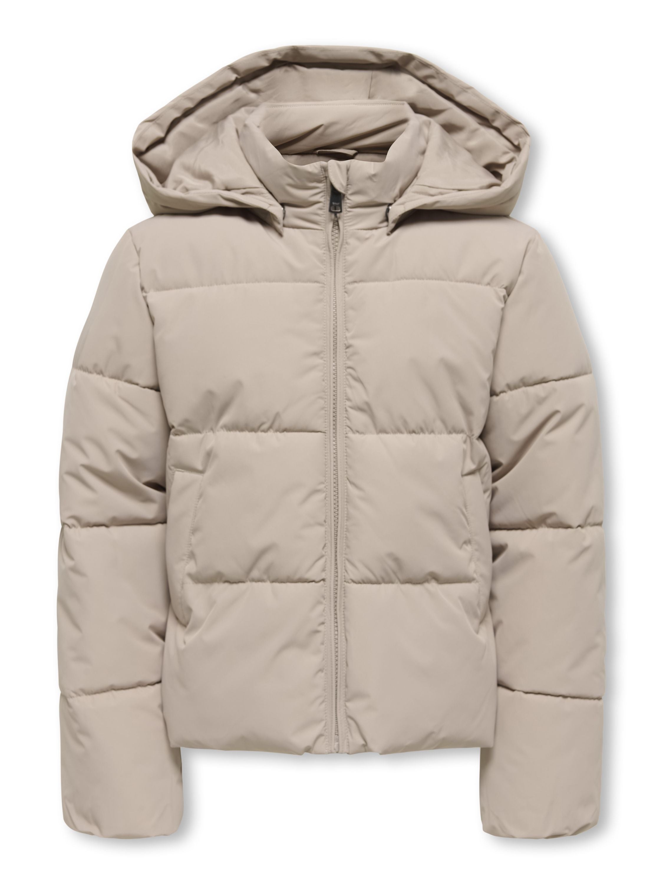 Winterjacke aus recycelten Polyester - Etherea - Beige