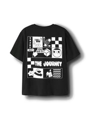 T-Shirt aus Bio-Baumwolle - Black - Schwarz