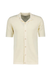 Strickhemd GENO Regular Fit - 0027-Ecru Light - Creme