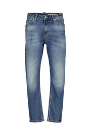 Jeans CARL OSKIN Tapered Fit - 5003-Dark Blue Denim - Blau