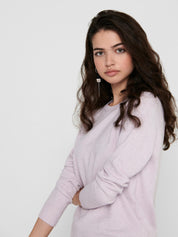 Strickpullover aus Viskosemix