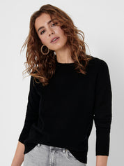 Strickpullover aus Viskosemix