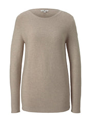 Strickpullover aus Bio-Baumwolle
