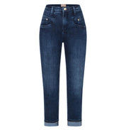 Jeans Rich Carrot - D892 used dark wash