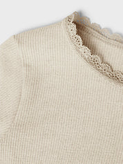 Langarmshirt aus Baumwollmix