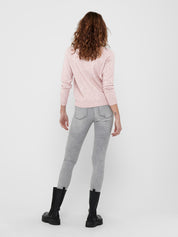 Strickpullover aus Viskosemix