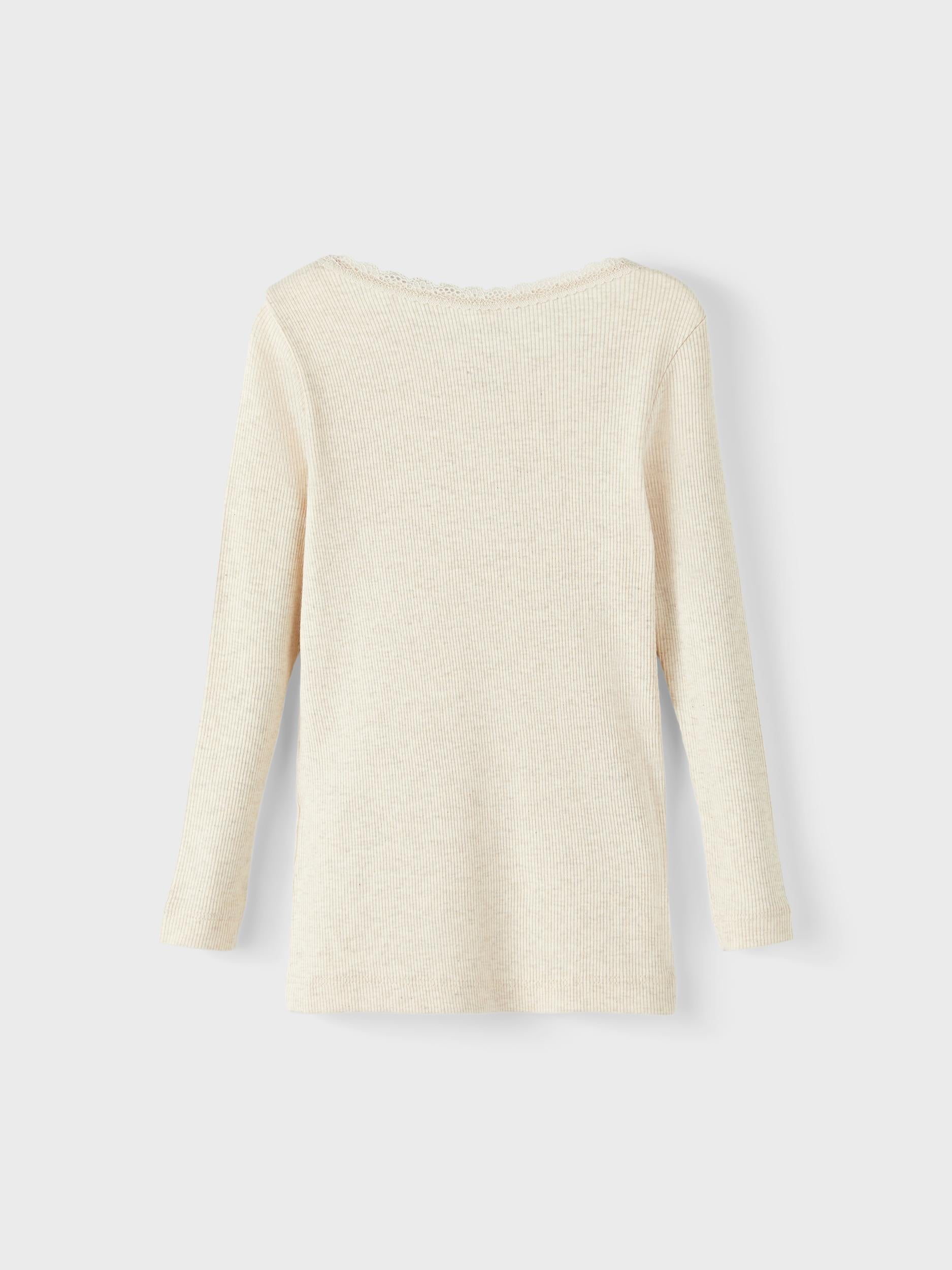 Langarmshirt aus Baumwollmix