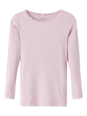 Langarmshirt aus Baumwollmix