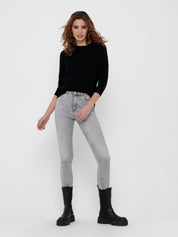 Strickpullover aus Viskosemix
