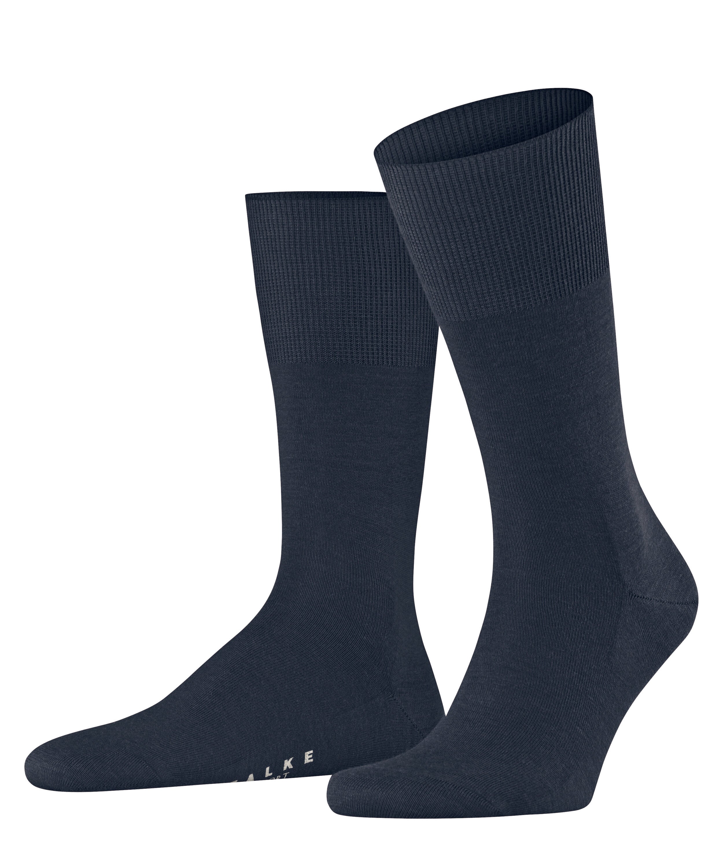 Socken aus Merinowolle-Mix - 6116 space blue - Blau