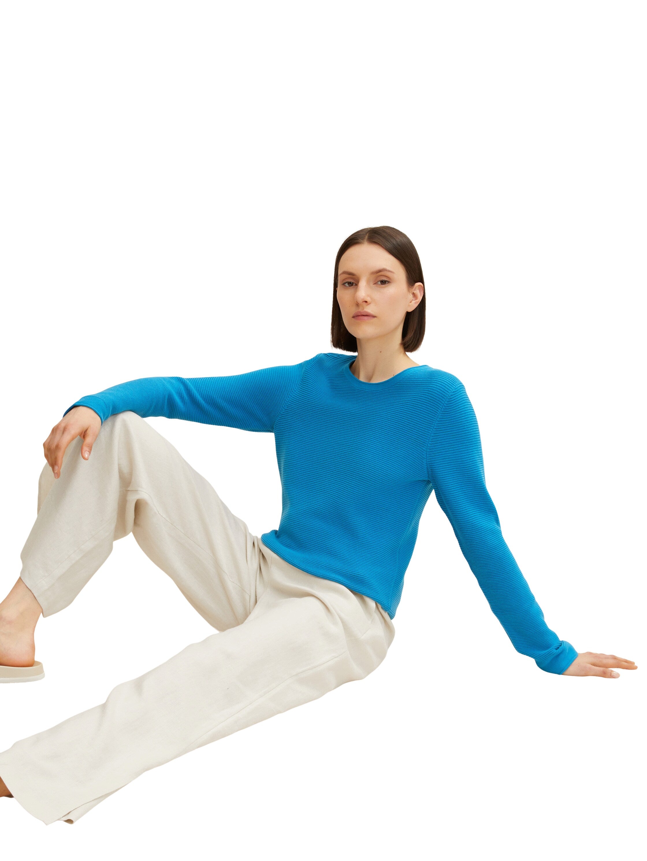Strickpullover aus Bio-Baumwolle