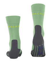 Trekking-Socken TK2 cool - 7378 quiet green - Grün | Grau