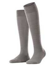 Kniestrümpfe - 3830 light grey mel. - Grau