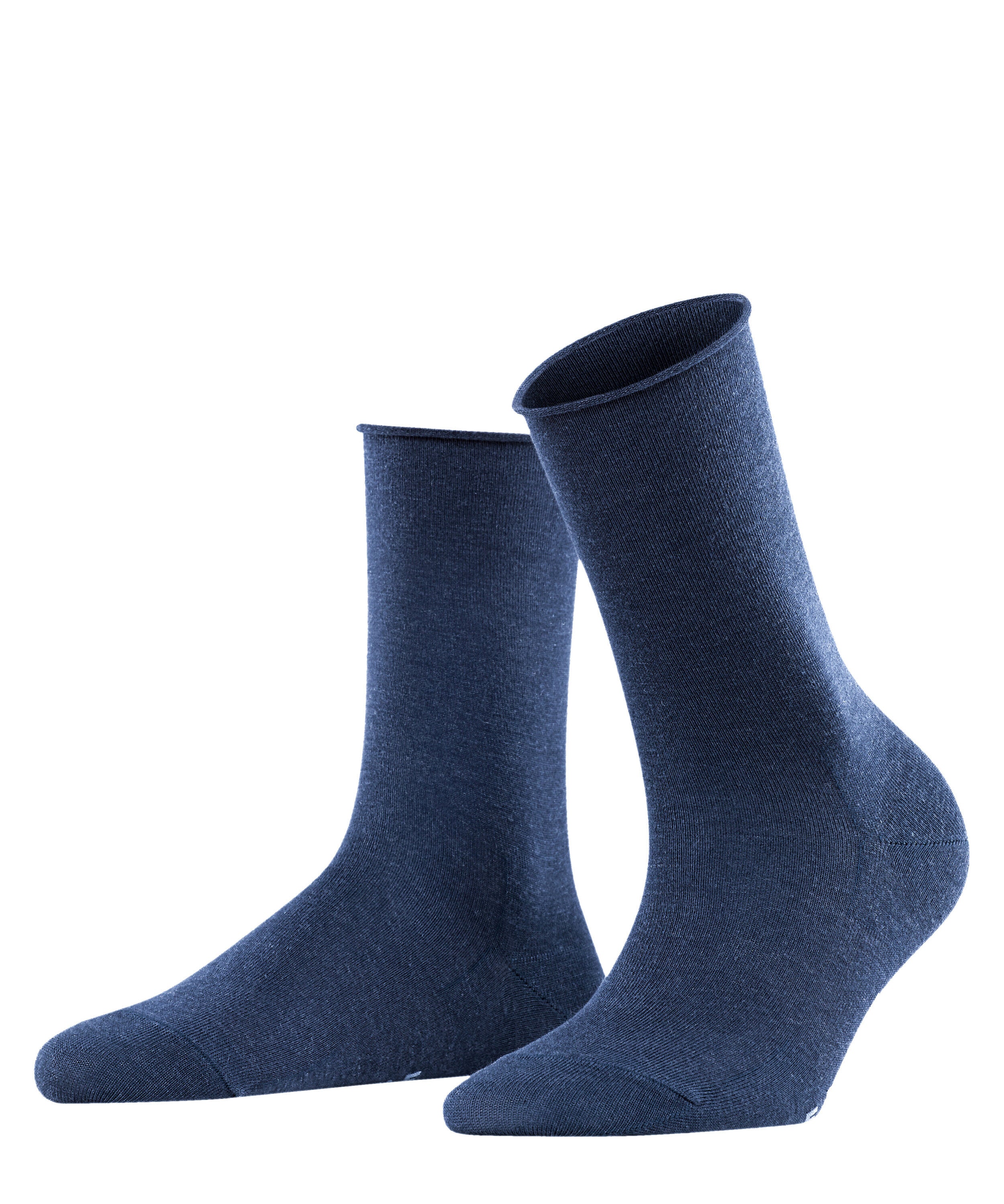 Socken aus Lyocell-Mix - 6127 navy mel. - Blau