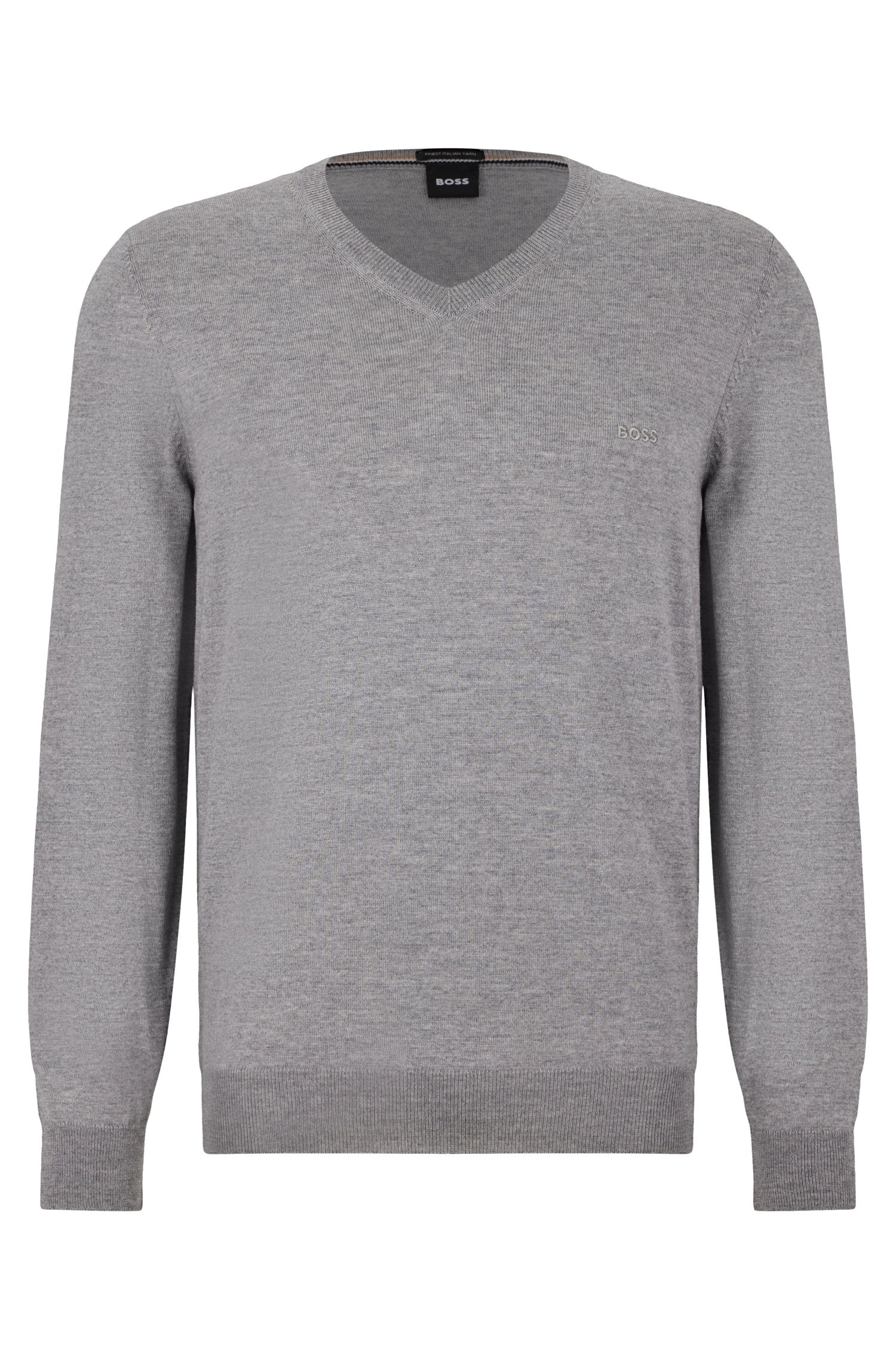 Pullover - 030-Medium Grey - Grau