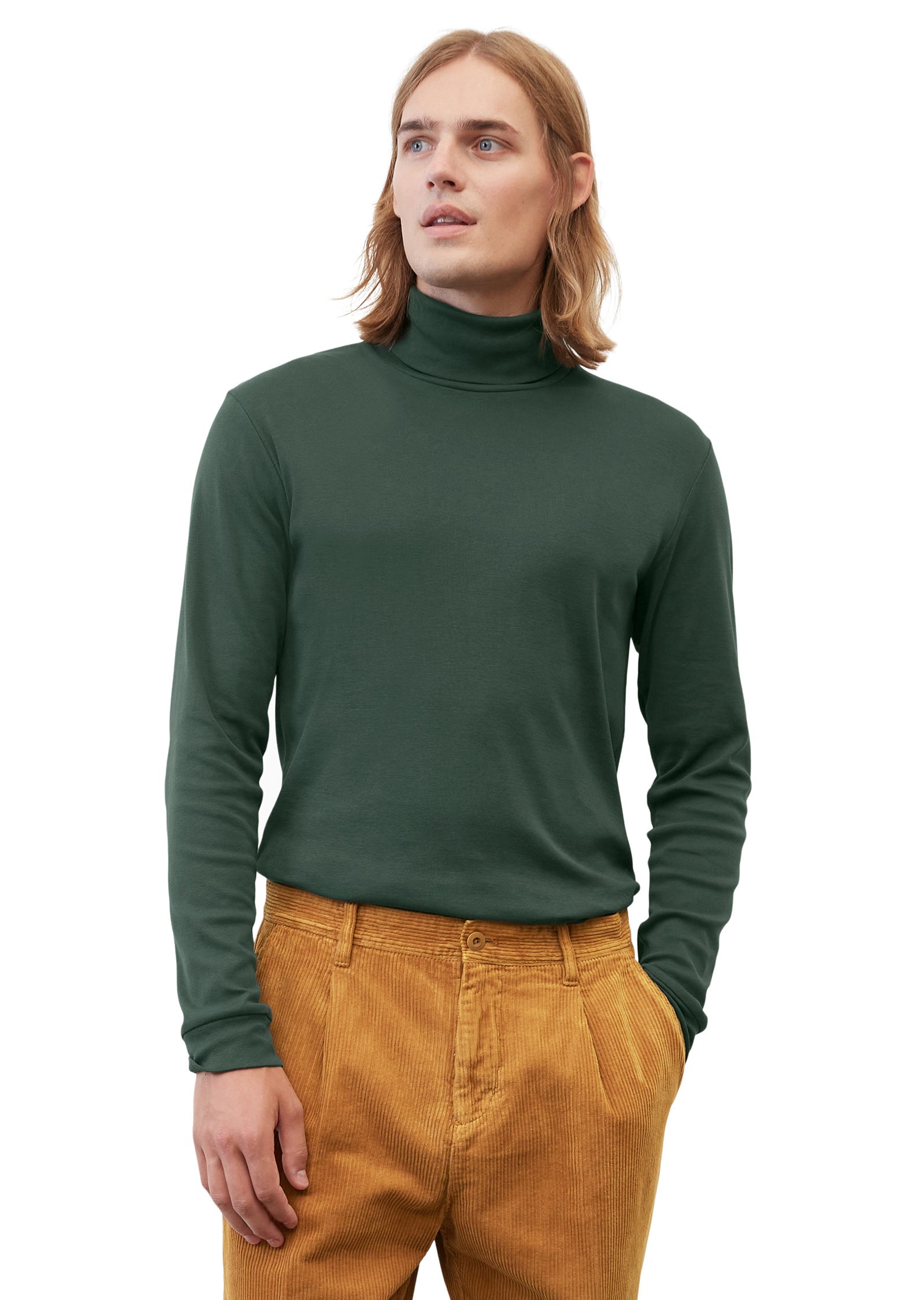 Rollkragenpullover - 493-deep jumper - Grün