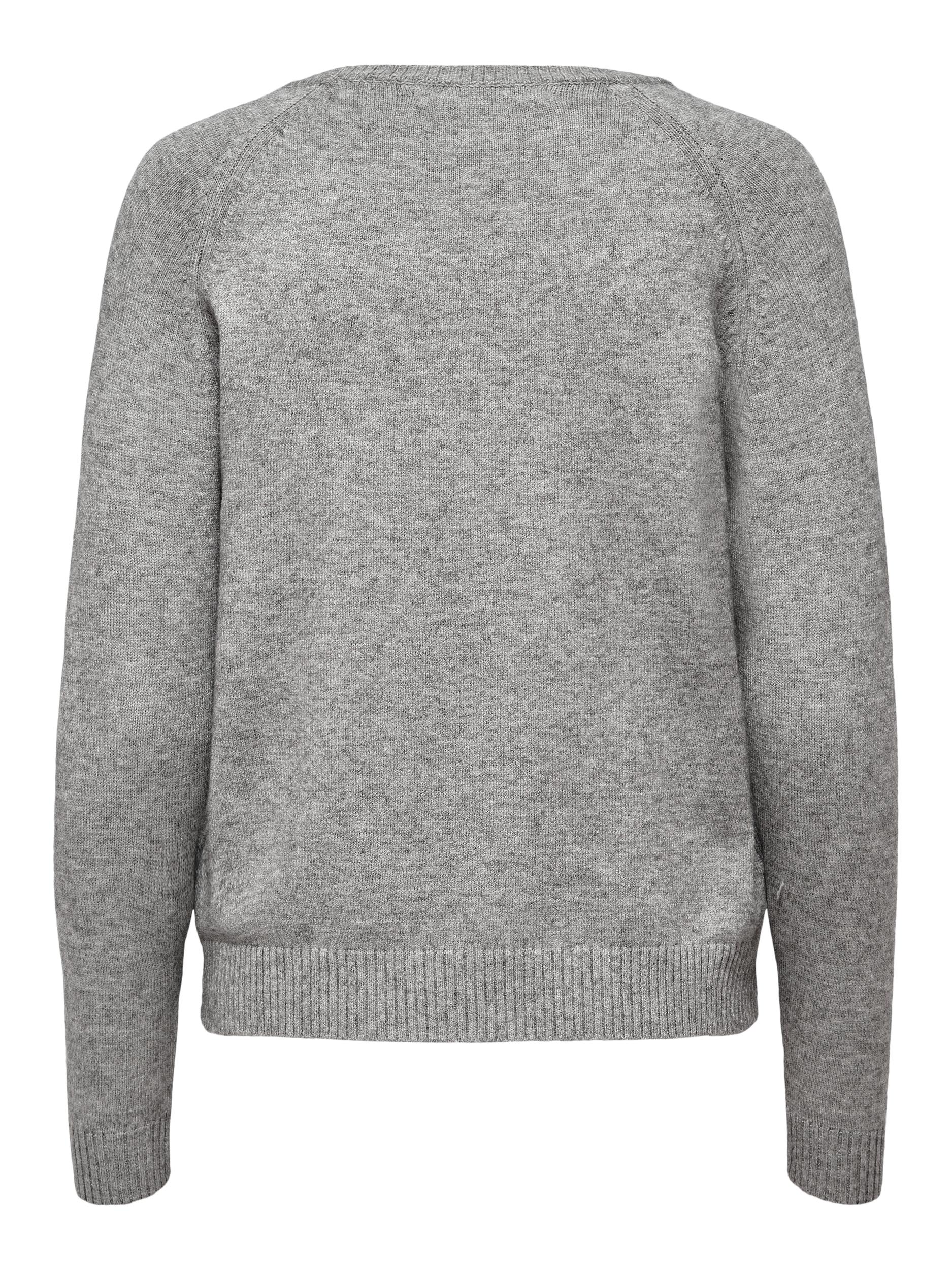 Strickpullover aus Viskosemix