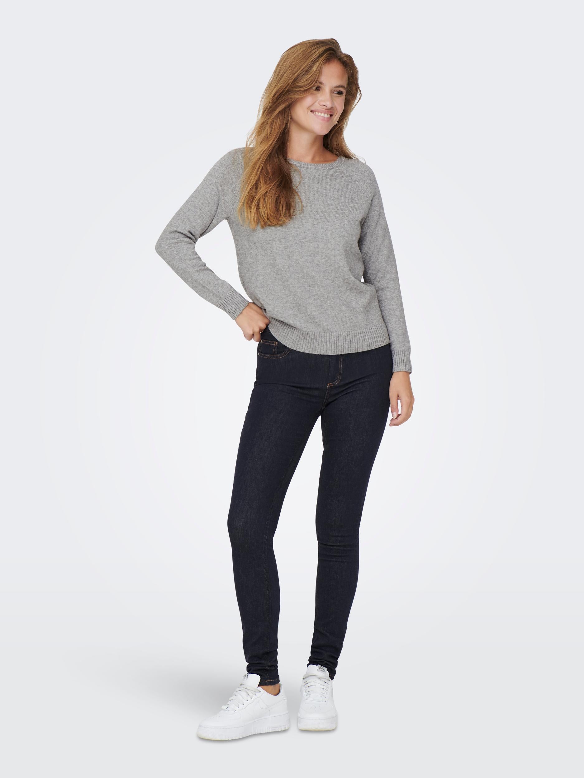 Strickpullover aus Viskosemix