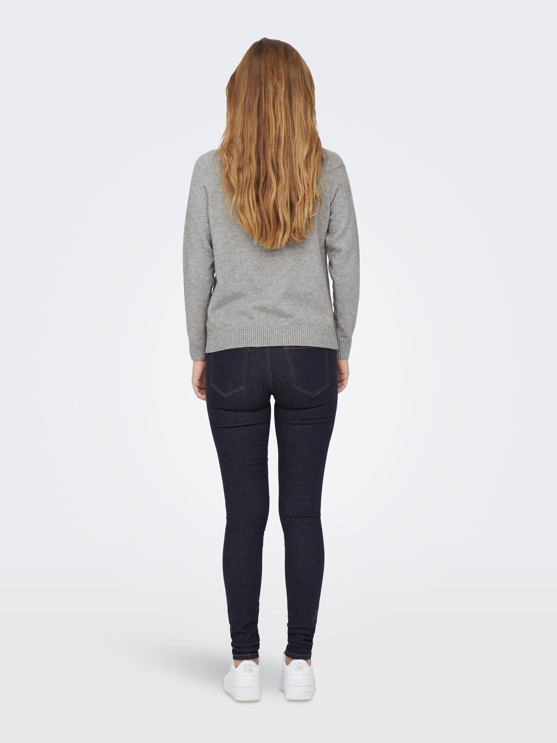 Strickpullover aus Viskosemix