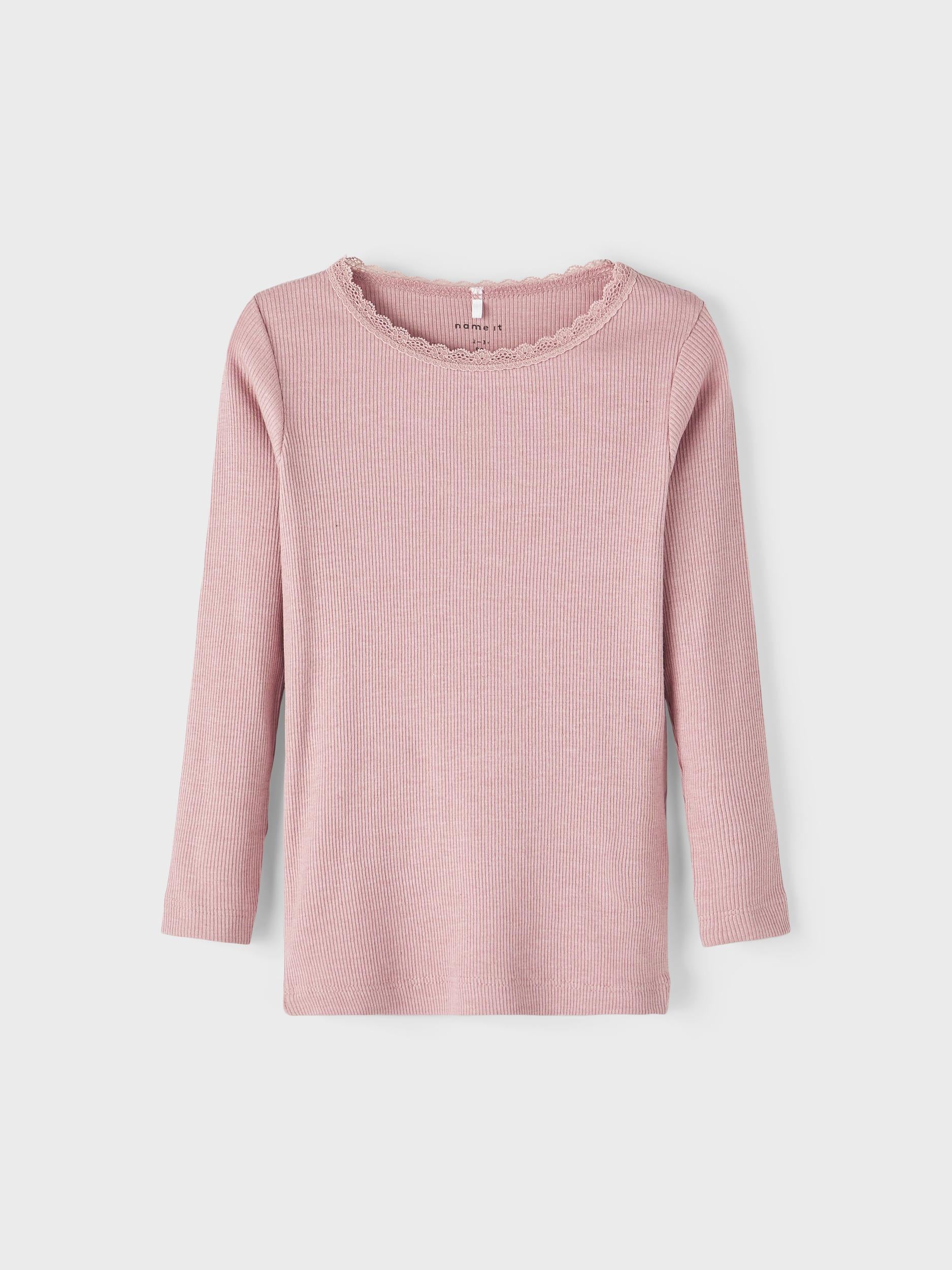 Langarmshirt aus Baumwollmix