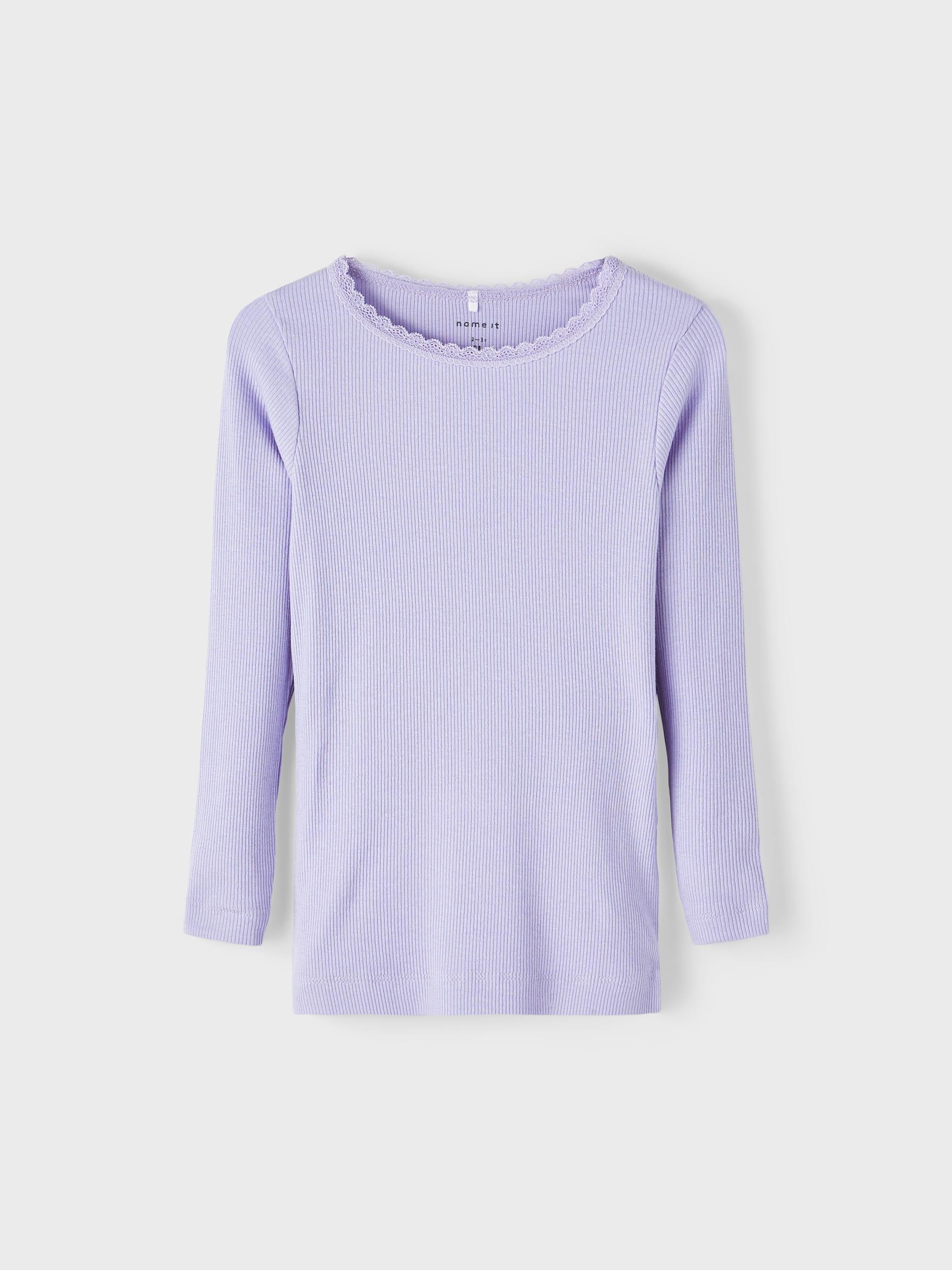 Langarmshirt aus Baumwollmix