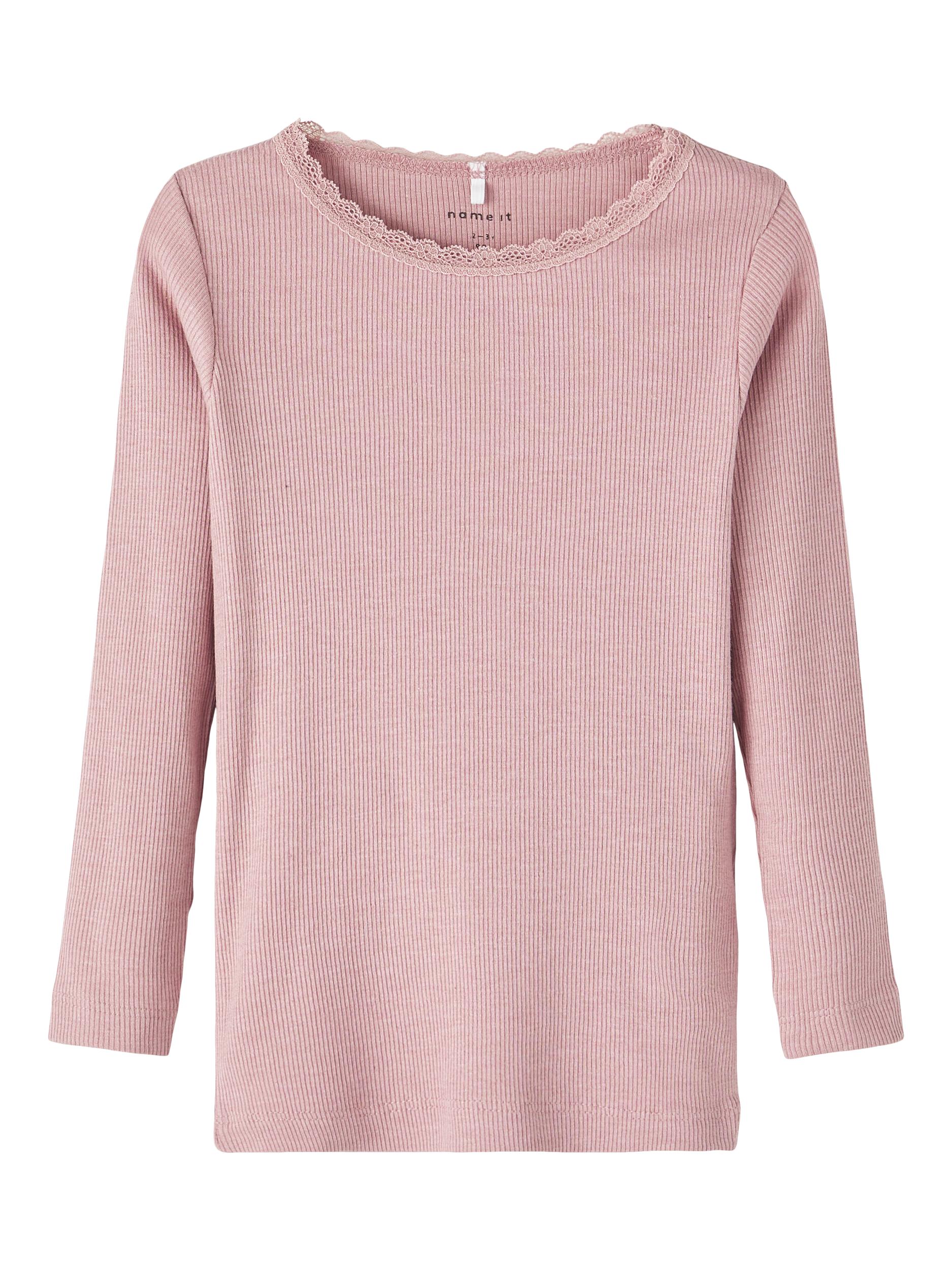 Langarmshirt aus Baumwollmix