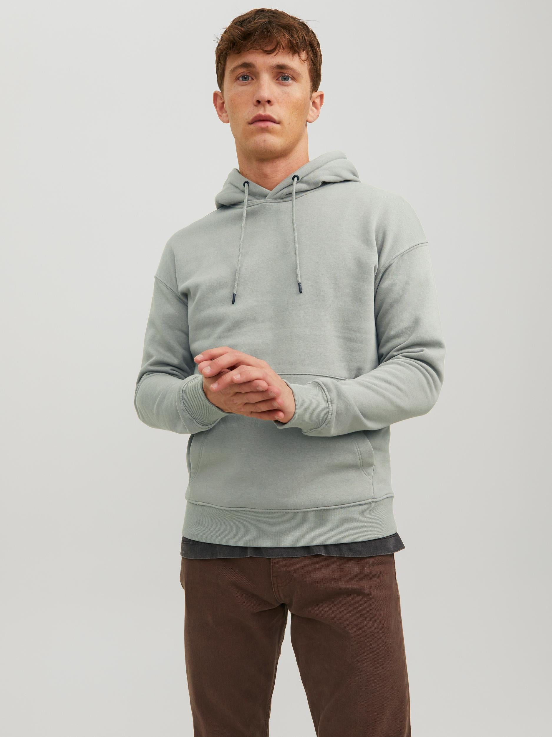 Sweathoodie aus Baumwollmix