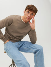 Sweatshirt aus Baumwollmix