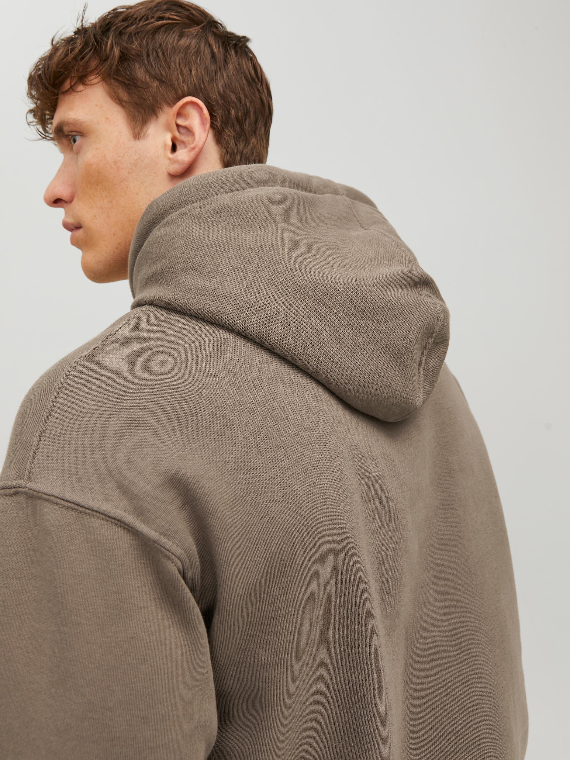 Sweathoodie aus Baumwollmix