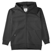 Sweatshirtjacke aus Baumwollmix - 803 DARK GREY - Grau