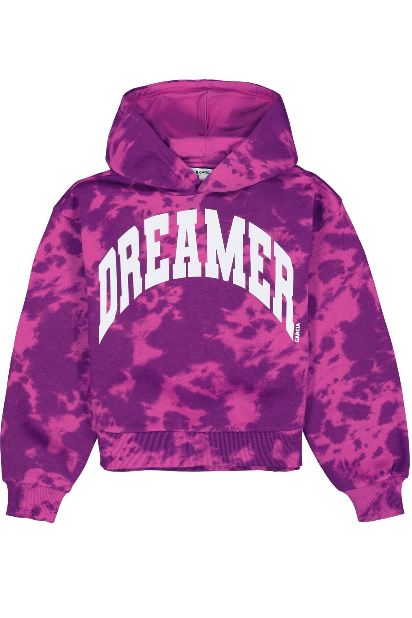 Hoodie mit Textprint - 4584 - Violett