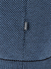 Strickpullover mit Rundhalsausschnitt - 331 - Blau