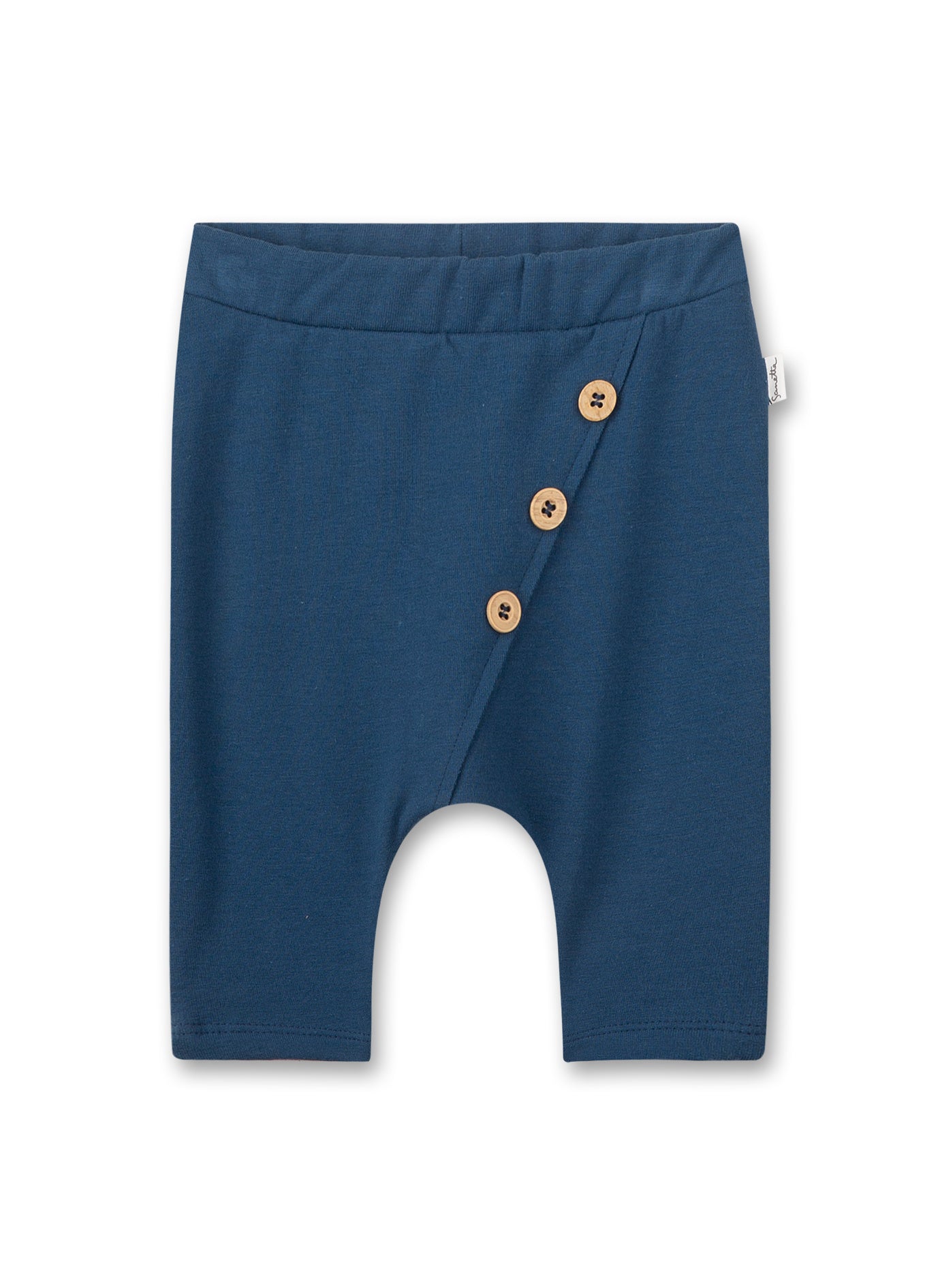 Stoffhose mit Zierknöpfen - 50408 blue storm - Blau