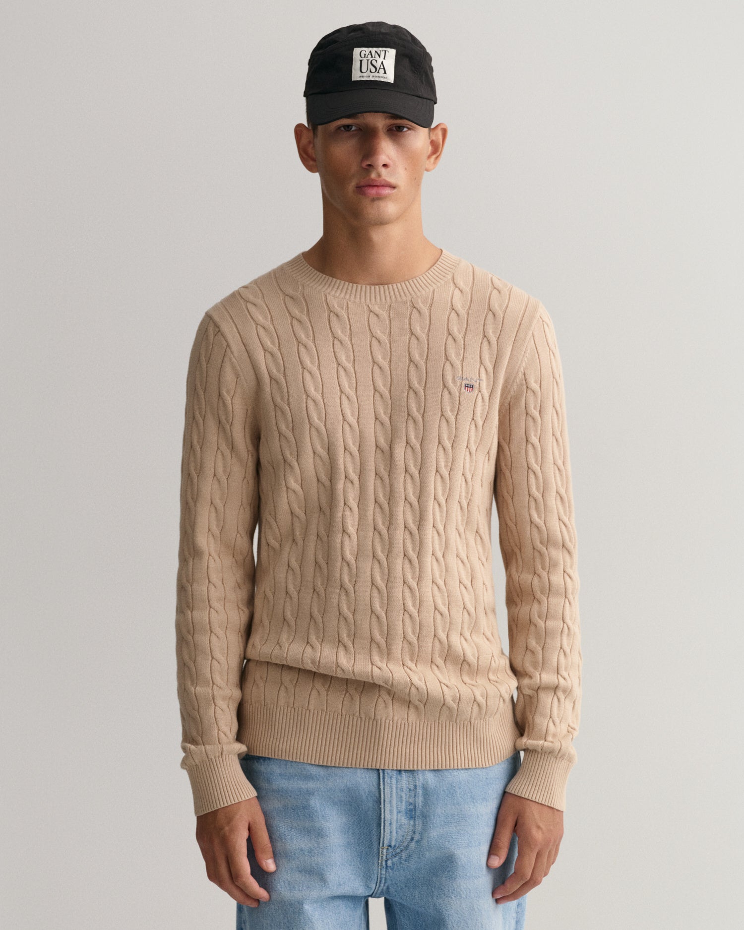 Strickpullover - 277-DRY SAND - Beige