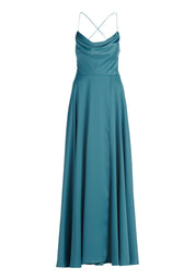 Abendkleid - 8491-Smoky Teal - Grün