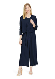 Jumpsuit - 8543-Navy Blue - Blau
