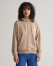 Sweatjacke Shield - 261-DESERT BROWN - Braun