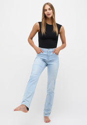 Jeans Regular Fit - 53558-eucalyptus used - Grün