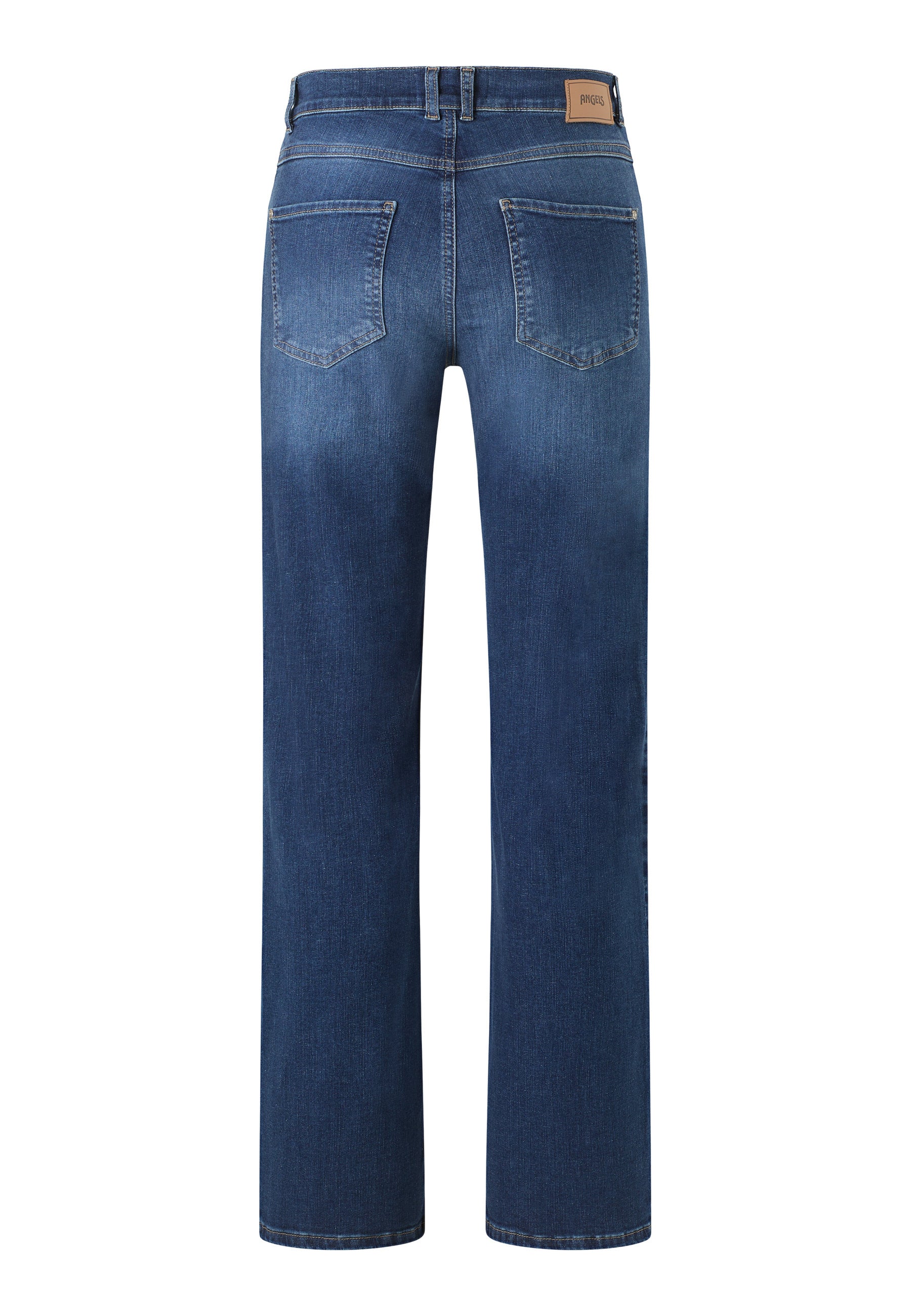 Jeans Wide Leg - 32458-brilliant blue used - Blau