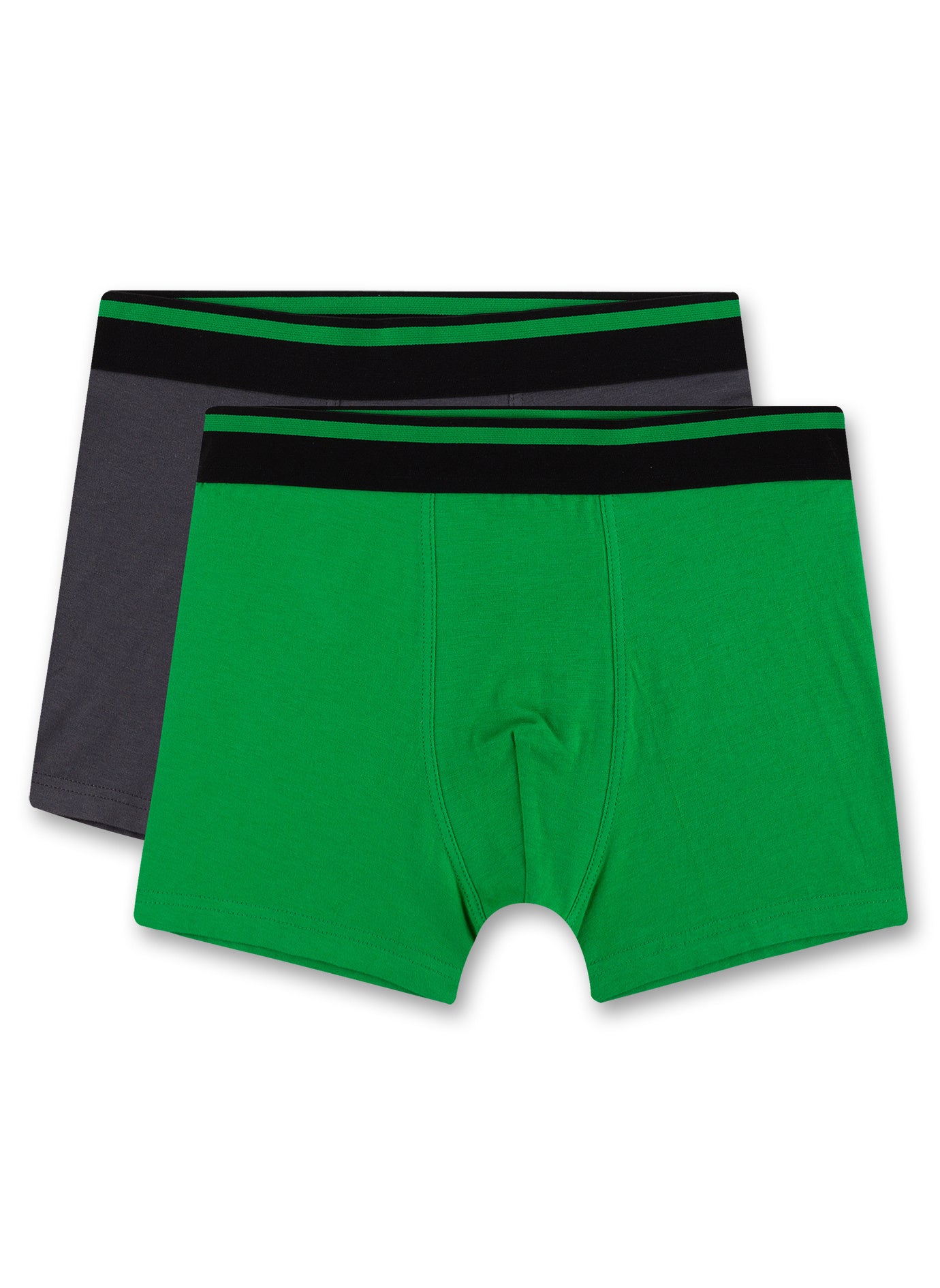 2er-Pack Trunks - 4492 green - Grau | Grün