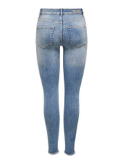 Jeans Skinny Fit - Light Blue Denim - Blau