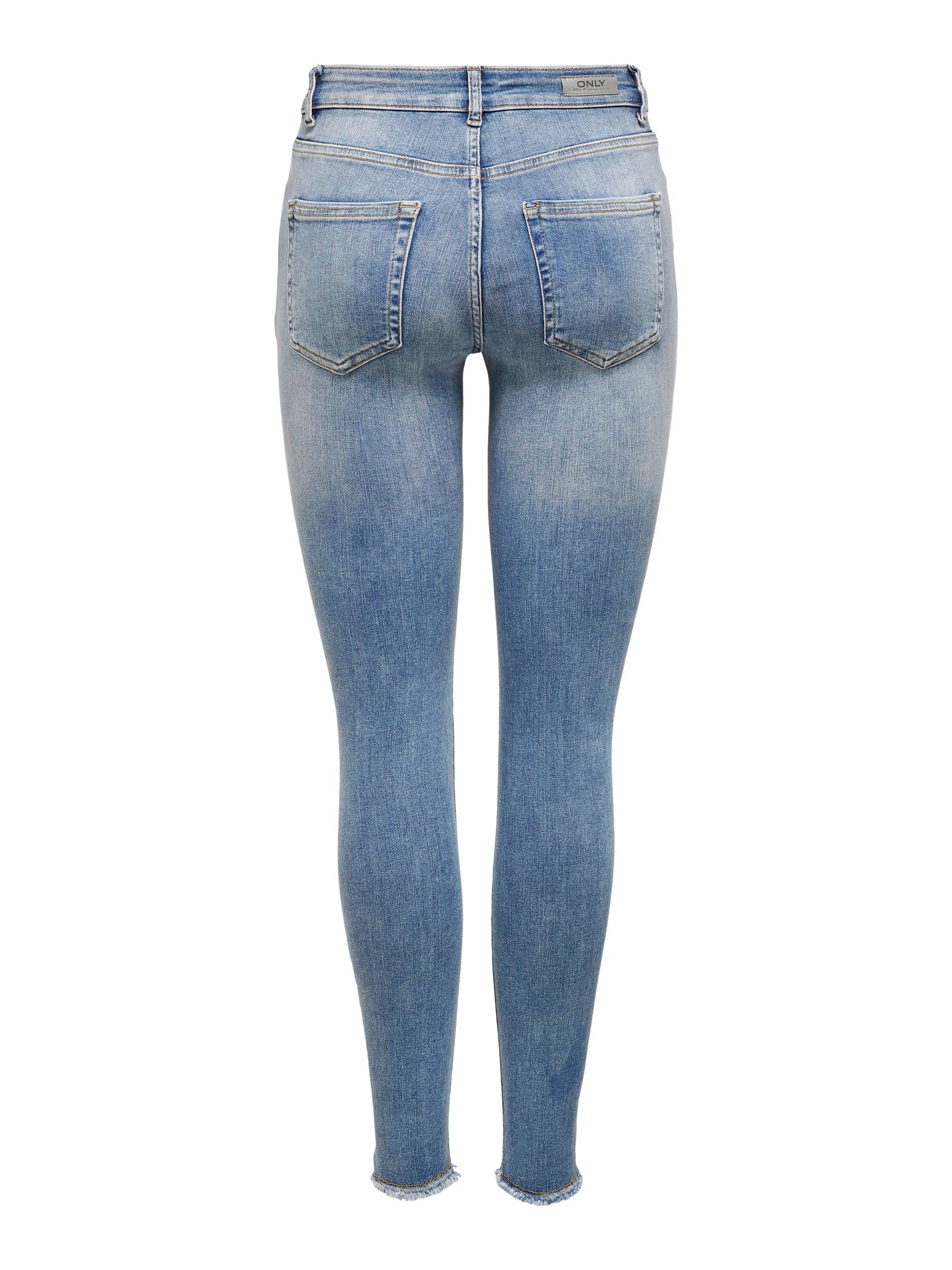 Jeans Skinny Fit - Light Blue Denim - Blau