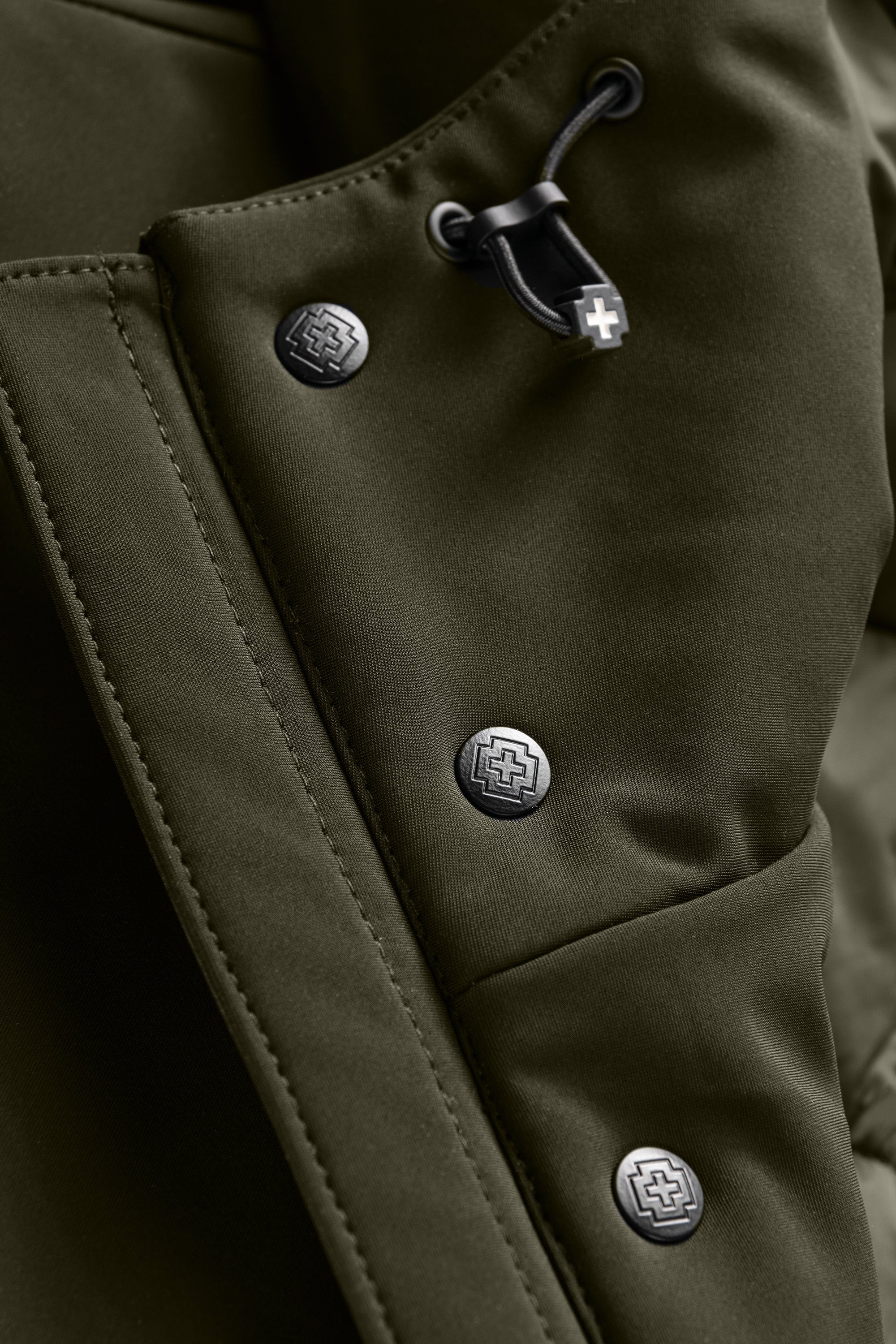 Parka FLEX CROSS mit Kapuze - 316 - Grün