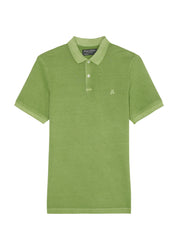 Poloshirt mit Logostick - 437-english moss - Grün