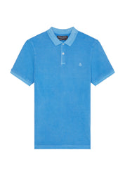 Poloshirt mit Logostick - 829-azure blue - Blau