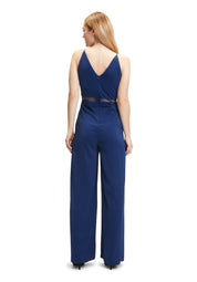 Jumpsuit mit seitlichen Taschen - 8423-Festival Blue - Blau