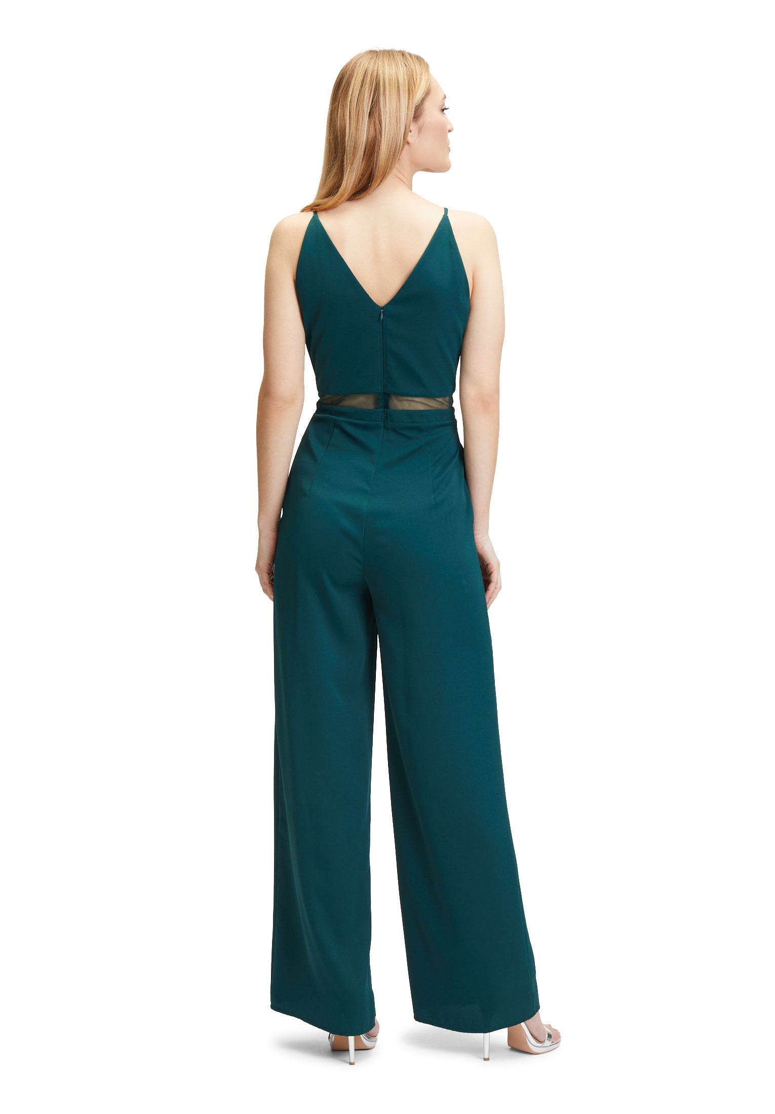 Jumpsuit mit seitlichen Taschen - 5584-Mystic Emerald - Grün